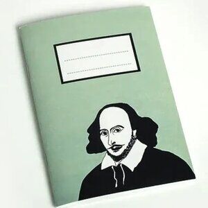 ($8) William Shakespeare Mini Notebook